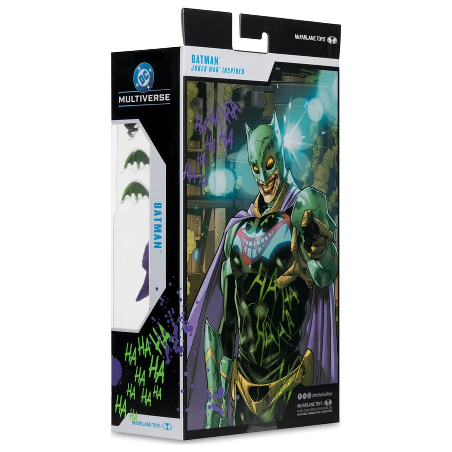 Figurina de acțiune DC Multiverse Batman (Joker War) (Jokerized) (Gold Label) 18 cm poza produsului