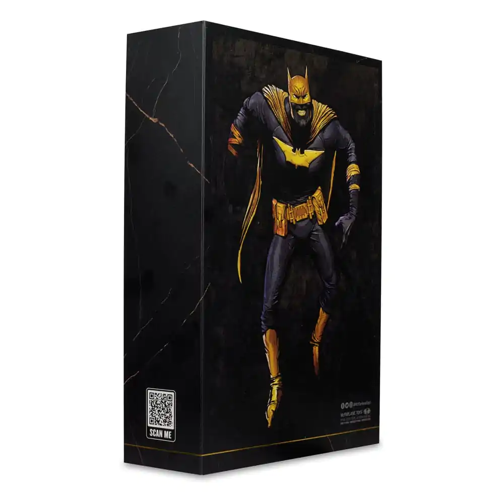 Figurină de acțiune DC Multiverse Batman of Earth-22 Infected (Dark Metal) Knightmare Edition (Gold Label) 18 cm poza produsului