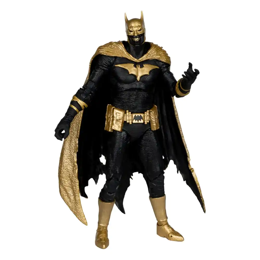 Figurină de acțiune DC Multiverse Batman of Earth-22 Infected (Dark Metal) Knightmare Edition (Gold Label) 18 cm poza produsului