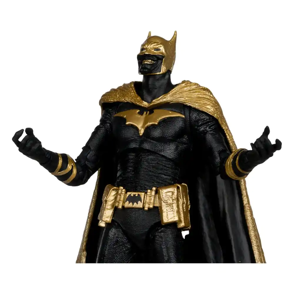 Figurină de acțiune DC Multiverse Batman of Earth-22 Infected (Dark Metal) Knightmare Edition (Gold Label) 18 cm poza produsului