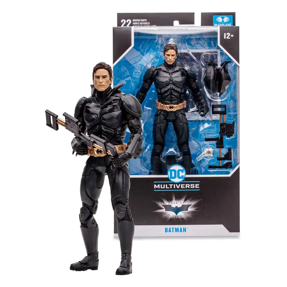 Figurină de acțiune DC Multiverse Batman (The Dark Knight) (Sky Dive) 18 cm poza produsului