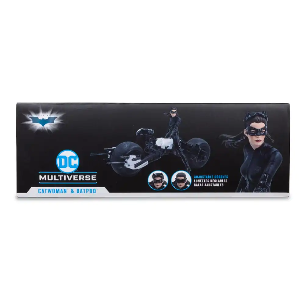 DC Multiverse Vehicul Batpod cu Catwoman (The Dark Knight Rises) poza produsului