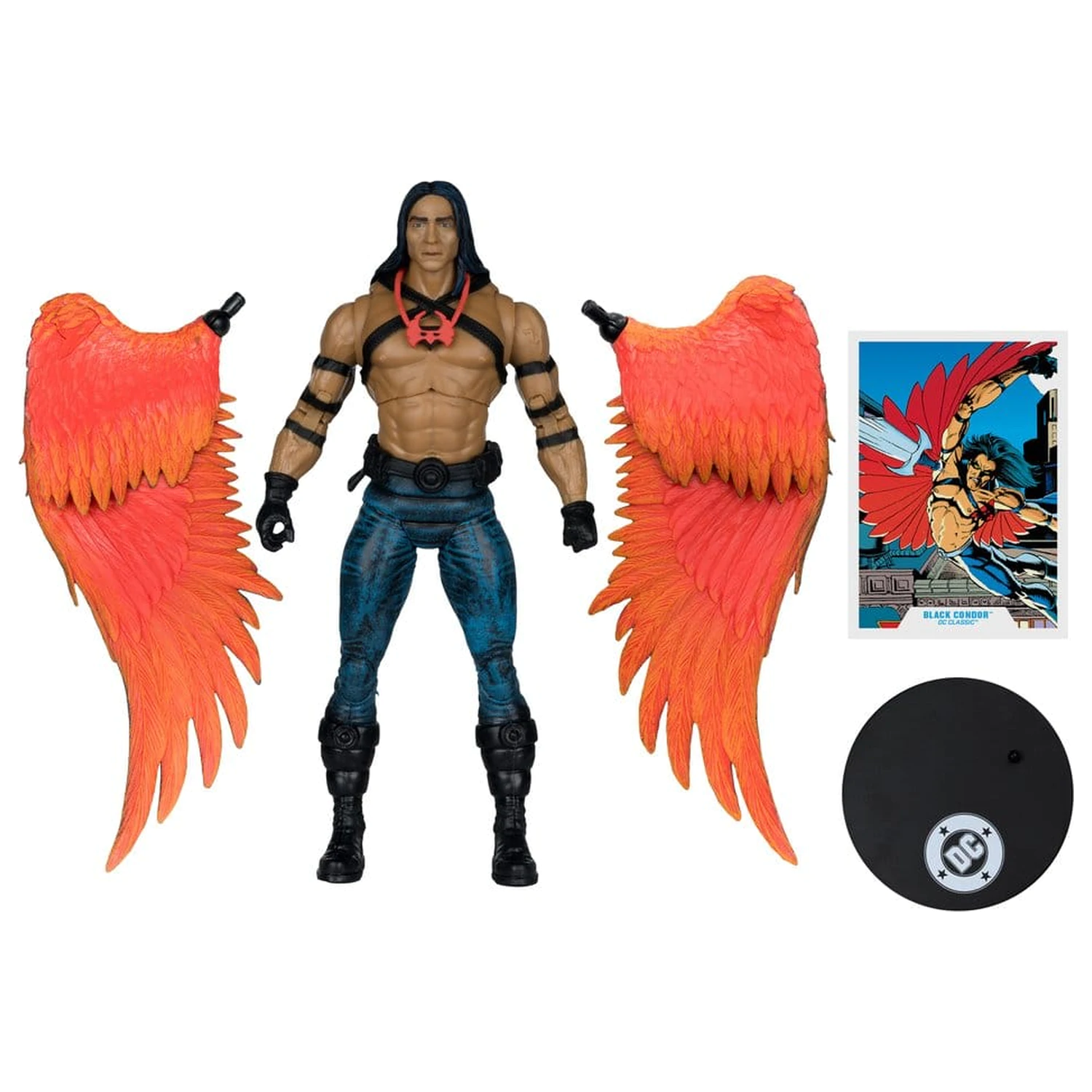 Figurina DC Multiverse Black Condor (DC Classic) (Red Platinum Edition) 27 cm poza produsului