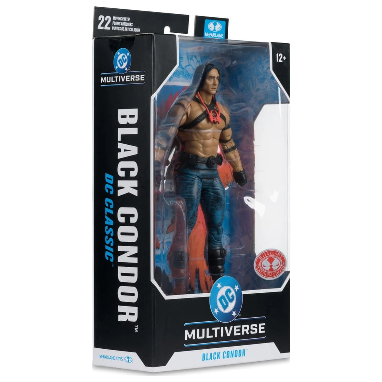 Figurina DC Multiverse Black Condor (DC Classic) (Red Platinum Edition) 27 cm poza produsului