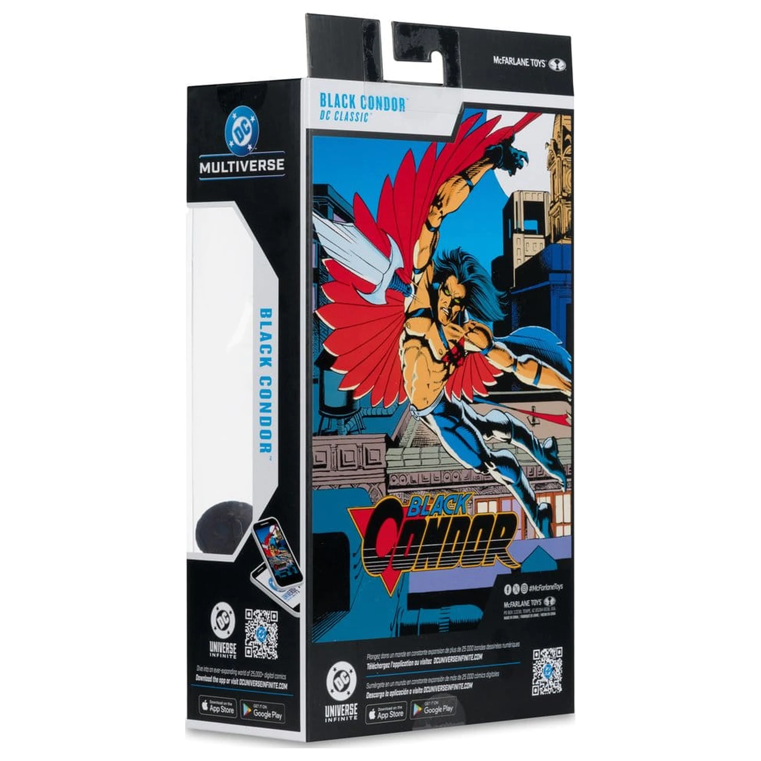 Figurina DC Multiverse Black Condor (DC Classic) (Red Platinum Edition) 27 cm poza produsului