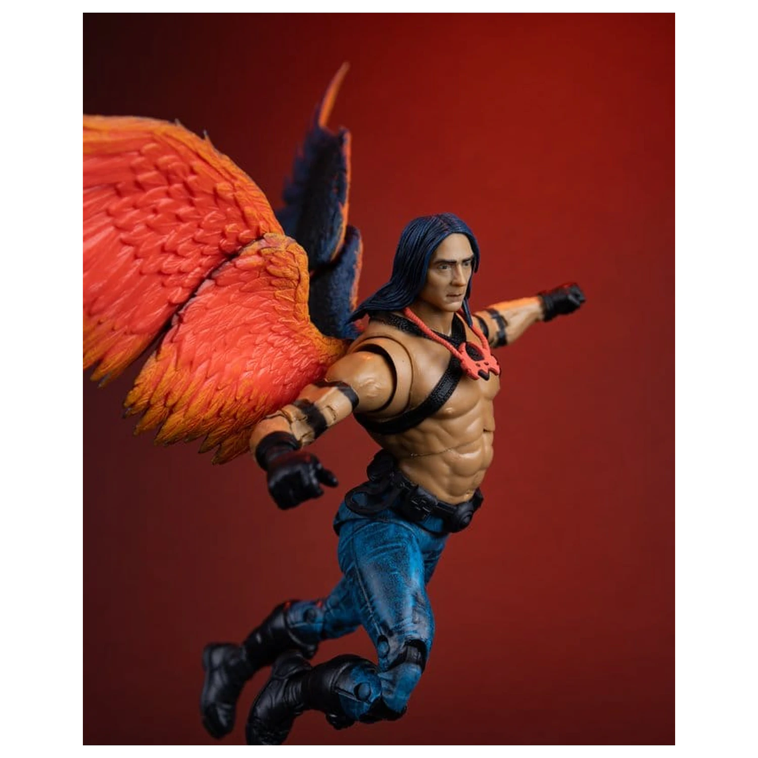 Figurina DC Multiverse Black Condor (DC Classic) (Red Platinum Edition) 27 cm poza produsului