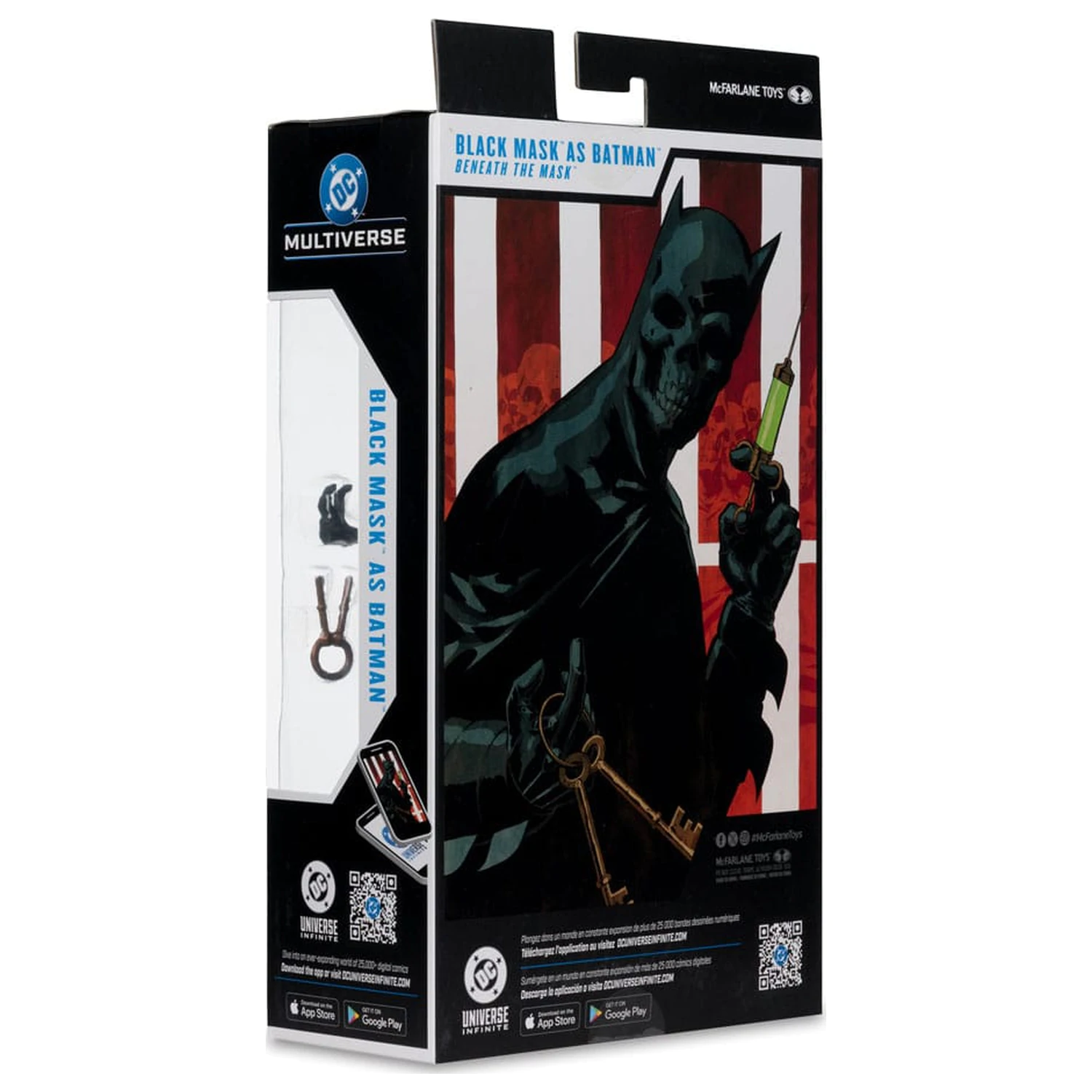 DC Multiverse Figurina de actiune Black Mask as Batman (Beneath the Mask) 18 cm poza produsului