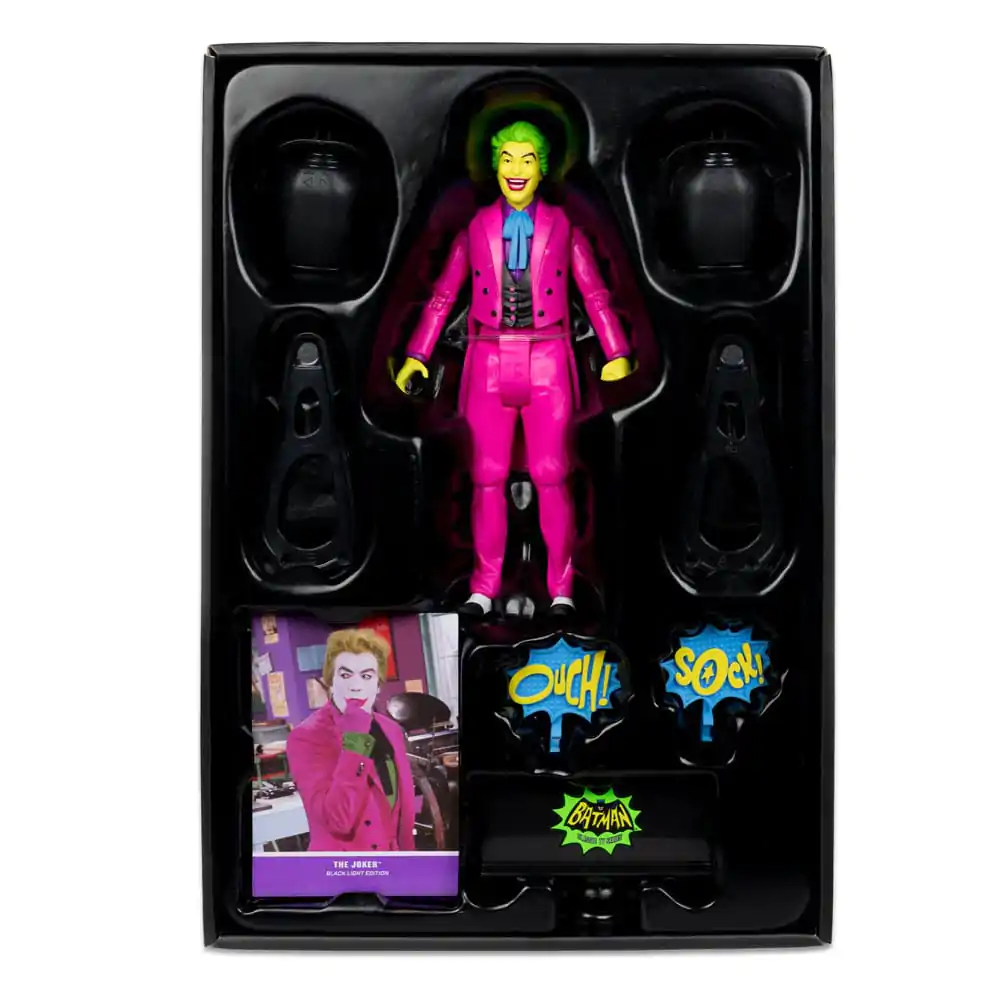 Figurină de acțiune DC Multiverse BM66 The Joker (Black Light) (Gold Label) 18 cm poza produsului