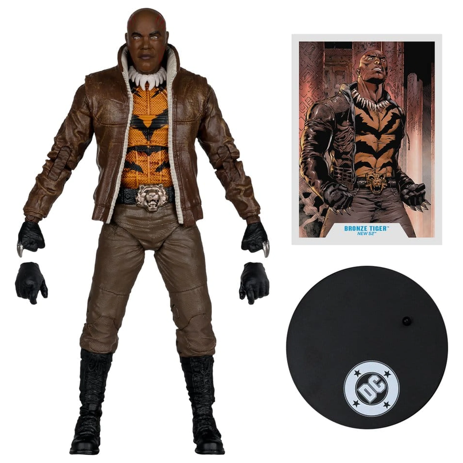 Figurina DC Multiverse Bronze Tiger (New 52) 18 cm poza produsului