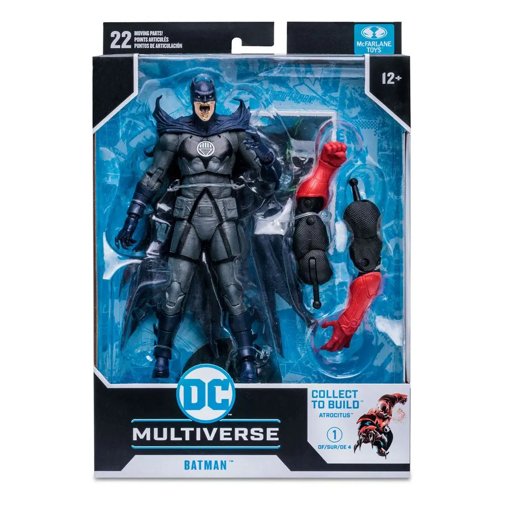 DC Multiverse Figurina de Acțiune Construiește-o pe o Batman (Blackest Night) 18 cm poza produsului