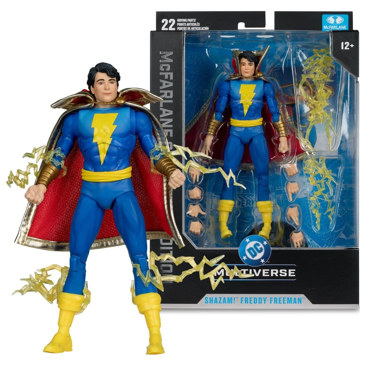 DC Multiverse Collector Edition Figura de actiune Shazam! Freddy Freeman (Captain Marvel Jr.) (Collector Edition #55) 18 cm poza produsului