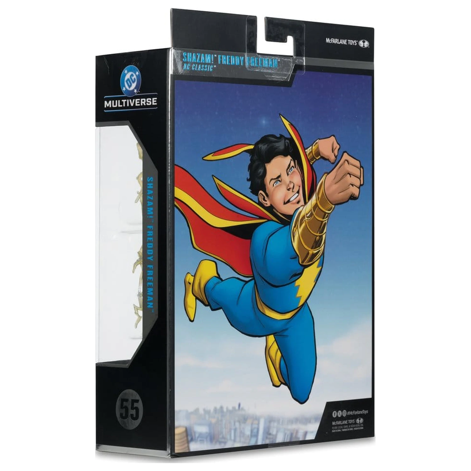 DC Multiverse Collector Edition Figura de actiune Shazam! Freddy Freeman (Captain Marvel Jr.) (Collector Edition #55) 18 cm poza produsului