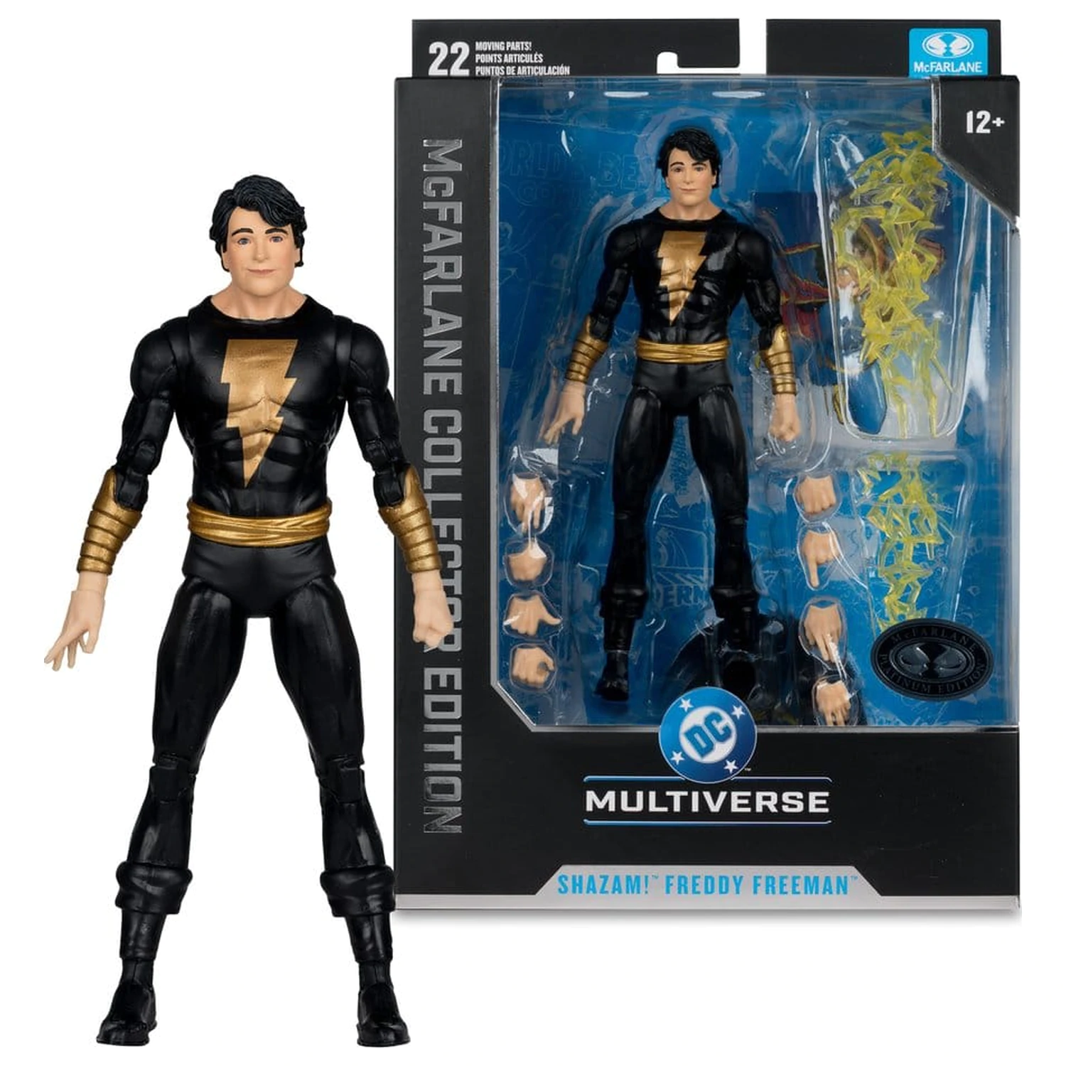 DC Multiverse Collector Edition Figura de actiune Shazam! Freddy Freeman (Captain Marvel Jr.) (Collector Edition #55) 18 cm poza produsului