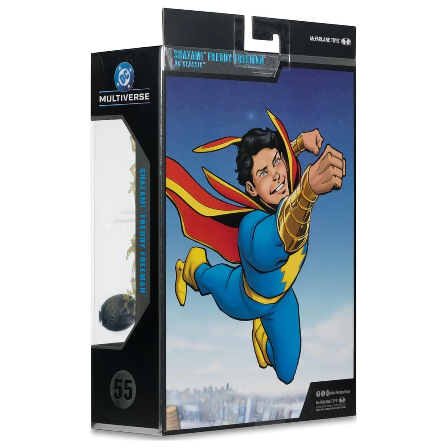 DC Multiverse Collector Edition Figura de actiune Shazam! Freddy Freeman (Captain Marvel Jr.) (Collector Edition #55) 18 cm poza produsului