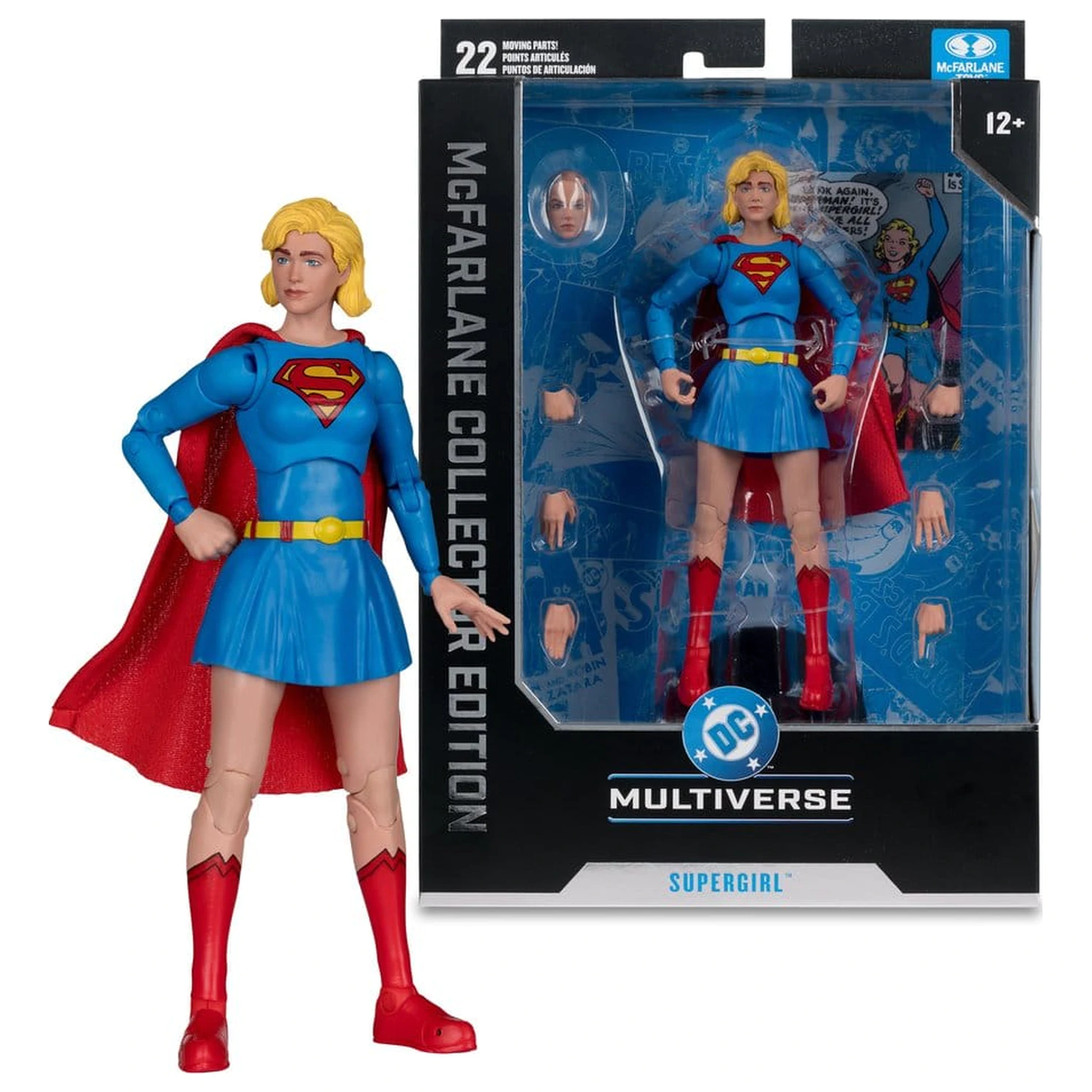 Figurina de acțiune DC Multiverse Collector Edition Supergirl (Collector Edition #59) 18 cm poza produsului