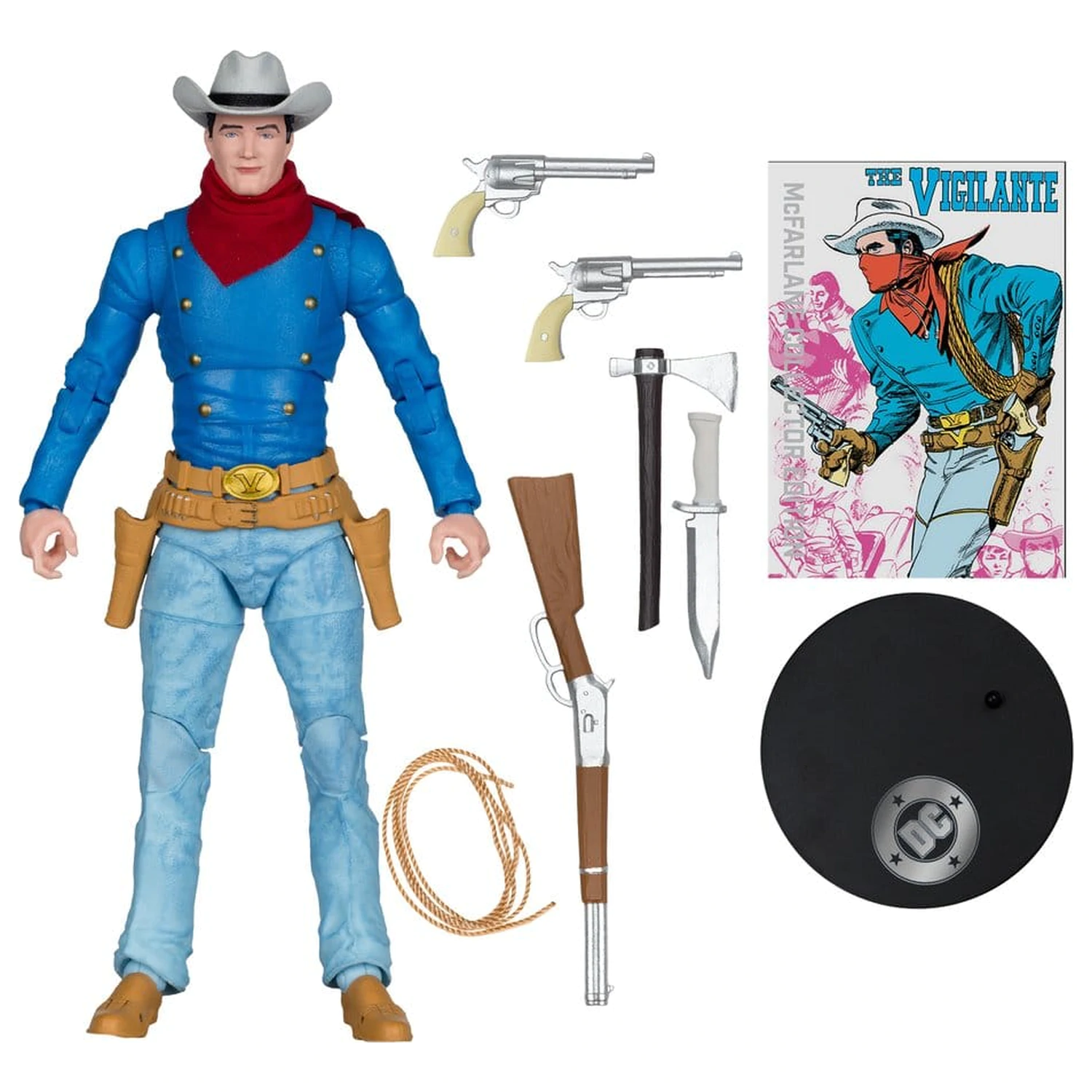 DC Multiverse Collector Edition Figura de actiune Vigilante (All Star Squadron) (Collector Edition #56) 18 cm poza produsului