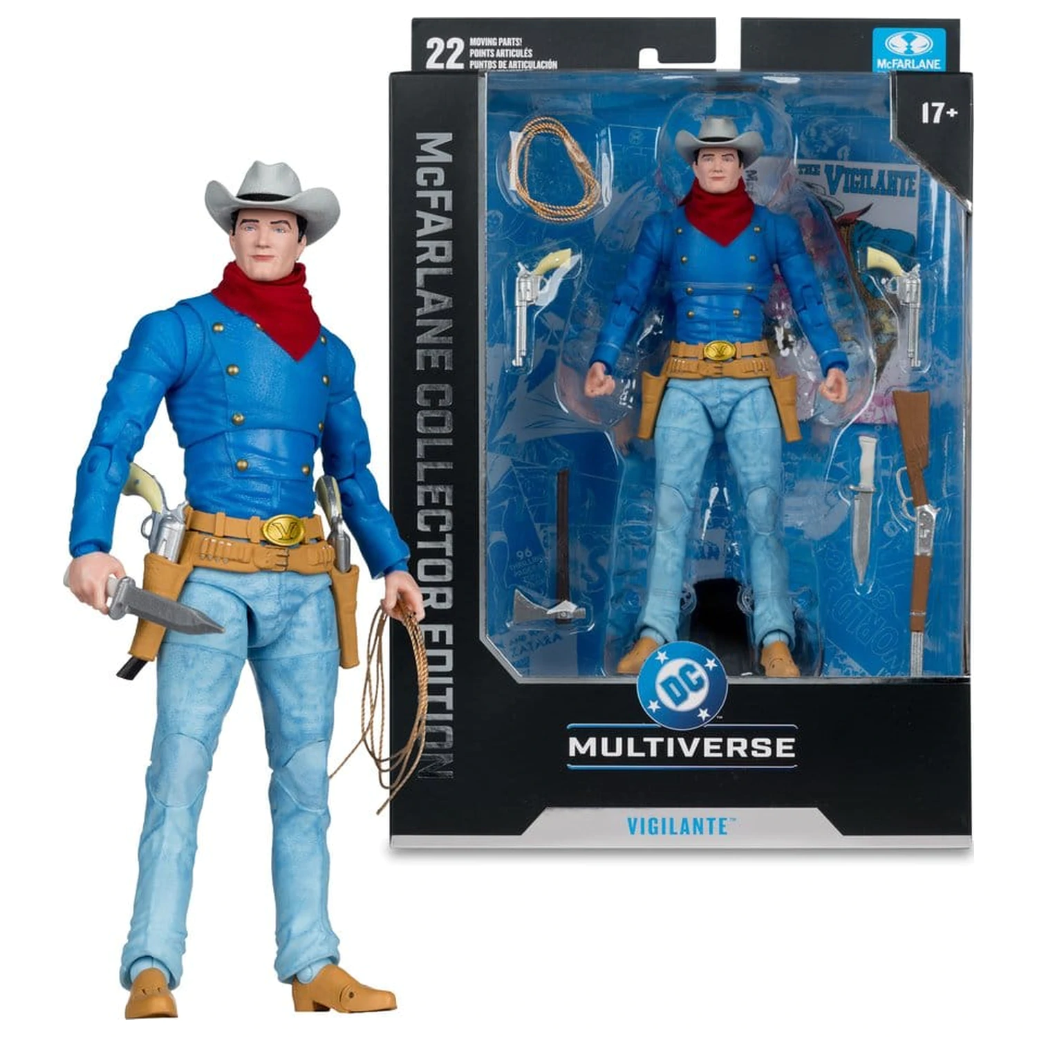DC Multiverse Collector Edition Figura de actiune Vigilante (All Star Squadron) (Collector Edition #56) 18 cm poza produsului