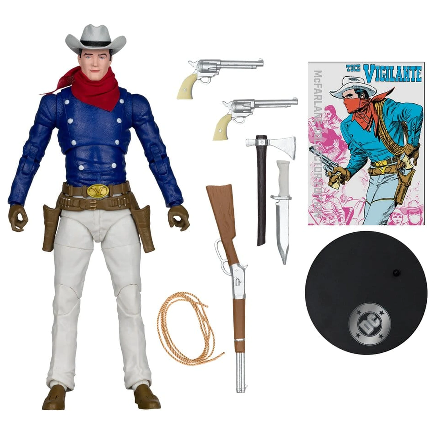 DC Multiverse Collector Edition Figura de actiune Vigilante (All Star Squadron) (Collector Edition #56) 18 cm poza produsului