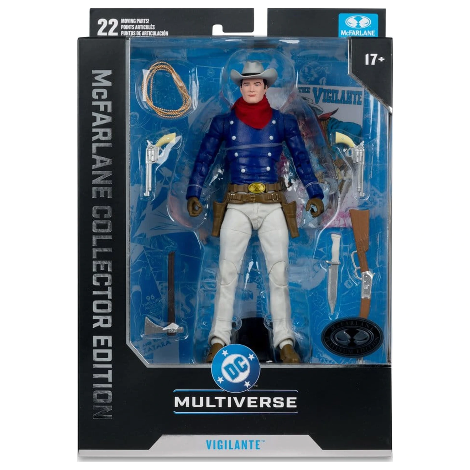 DC Multiverse Collector Edition Figura de actiune Vigilante (All Star Squadron) (Collector Edition #56) 18 cm poza produsului