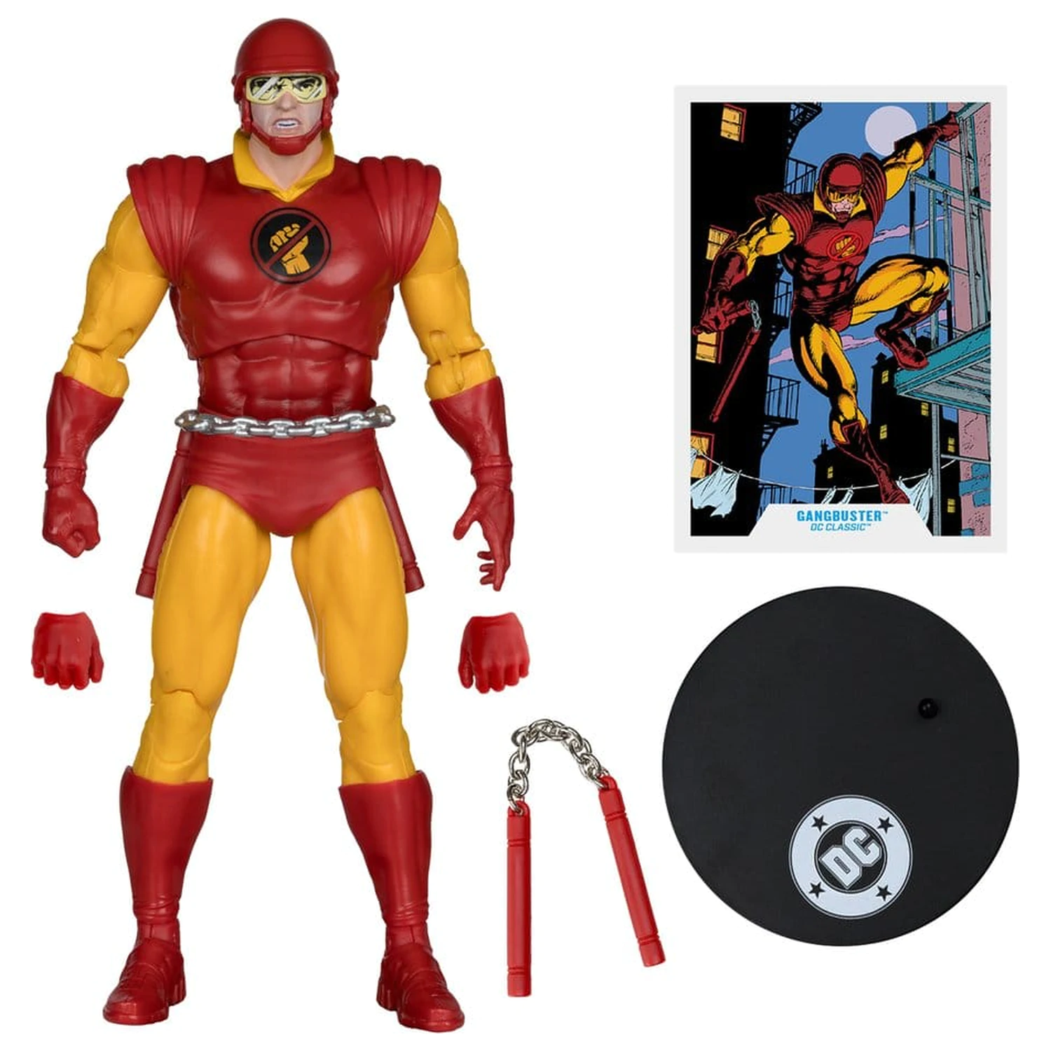 DC Multiverse Figurina de actiune Gangbuster (DC Classic) (Red Platinum Edition) 18 cm poza produsului