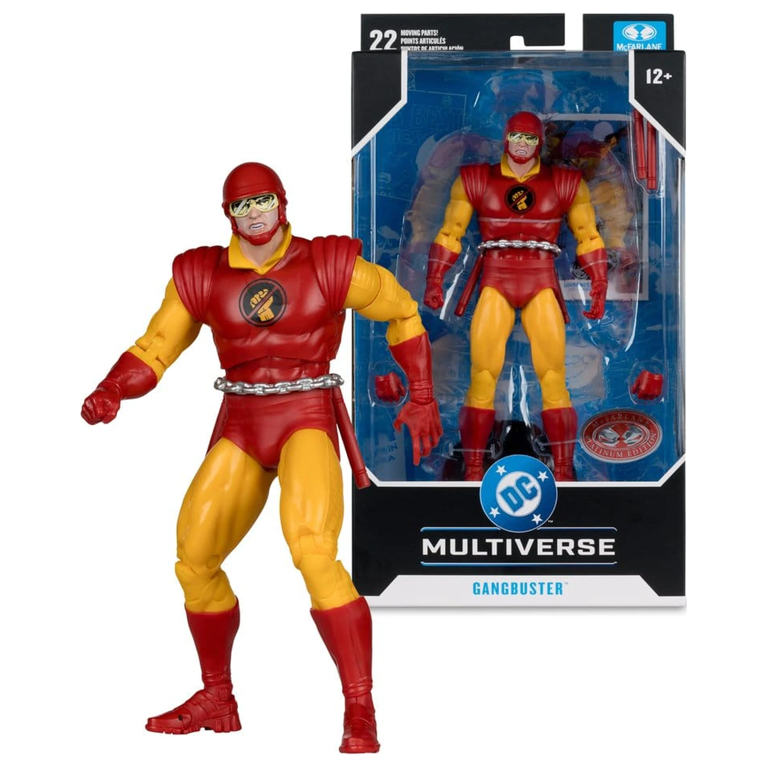 DC Multiverse Figurina de actiune Gangbuster (DC Classic) (Red Platinum Edition) 18 cm poza produsului