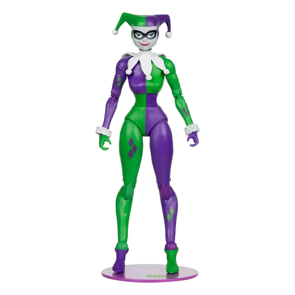 Figurină de acțiune DC Multiverse Harley Quinn (DC Classic) Jokerized (Gold Label) 18 cm poza produsului