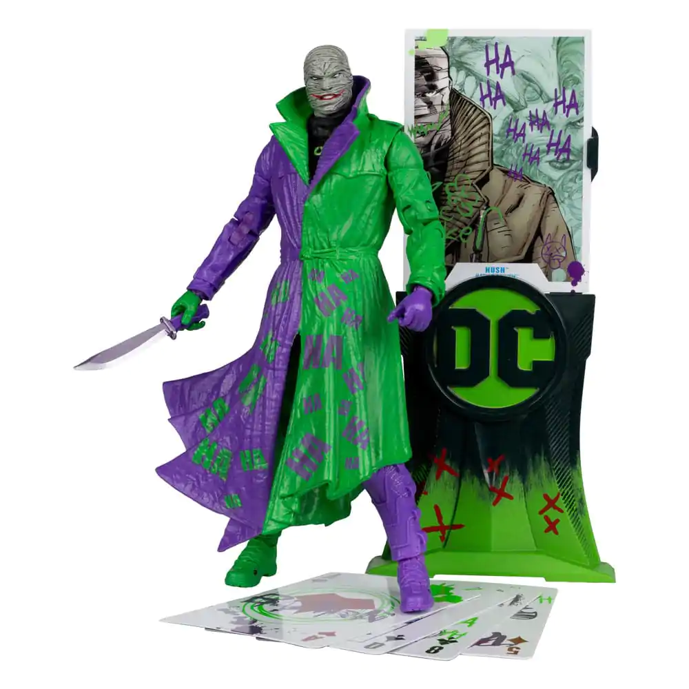 Figurină de acțiune DC Multiverse Hush (Batman: Hush) Jokerized (Gold Label) 18 cm poza produsului