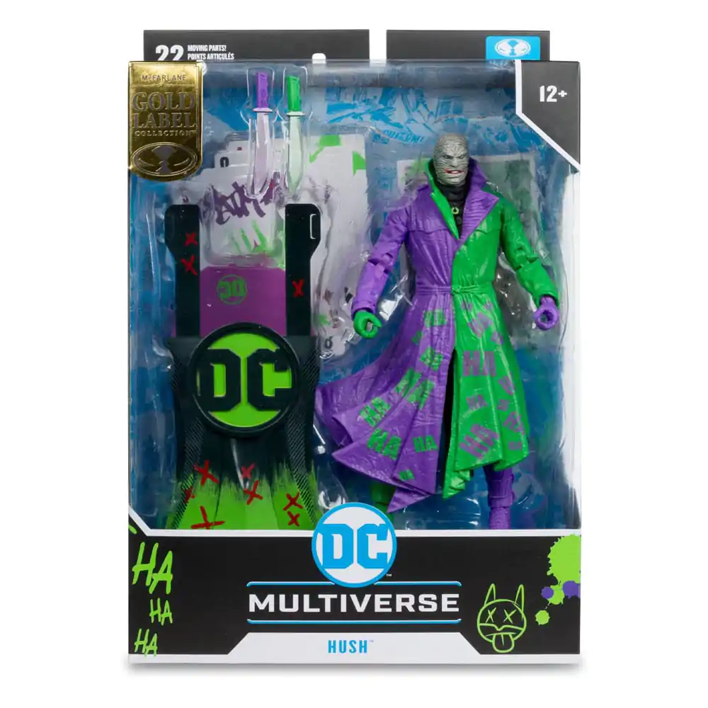 Figurină de acțiune DC Multiverse Hush (Batman: Hush) Jokerized (Gold Label) 18 cm poza produsului