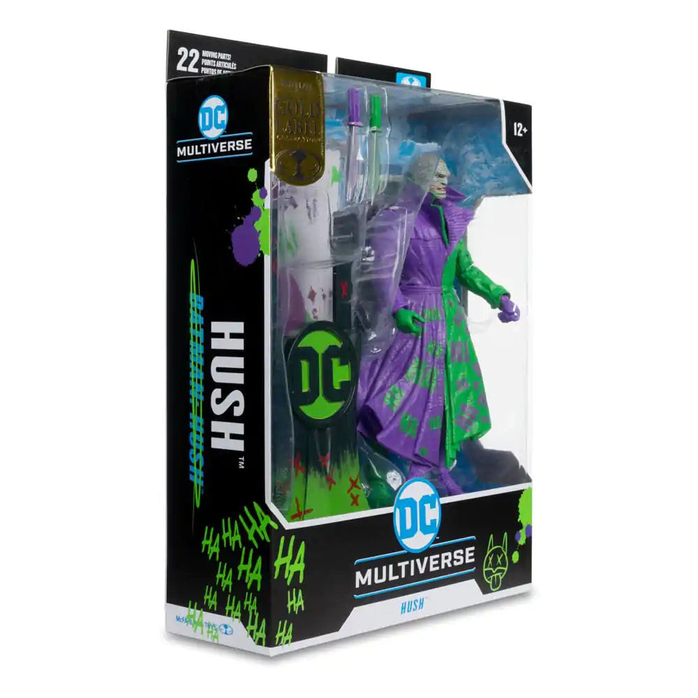 Figurină de acțiune DC Multiverse Hush (Batman: Hush) Jokerized (Gold Label) 18 cm poza produsului