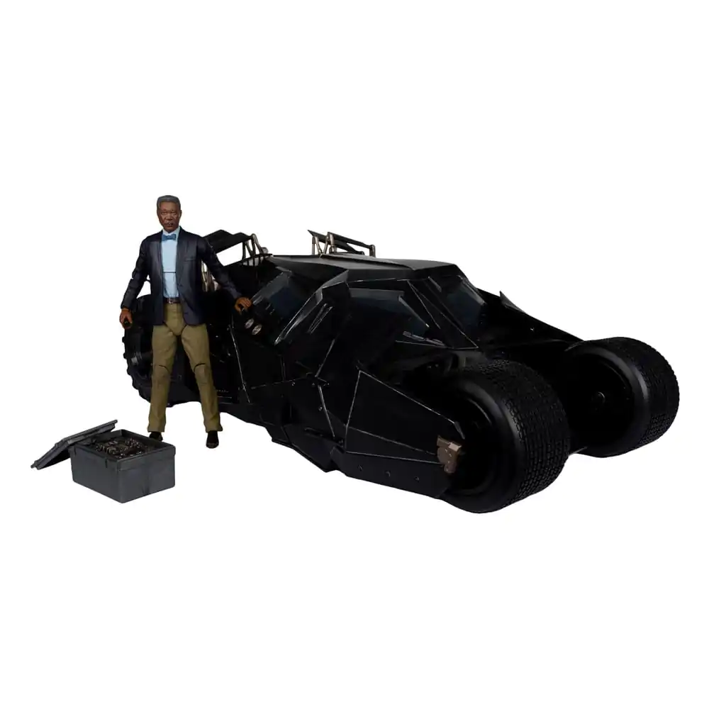 DC Multiverse Vehicul Tumbler cu Lucuis Fox (The Dark Knight) (Gold Label) poza produsului