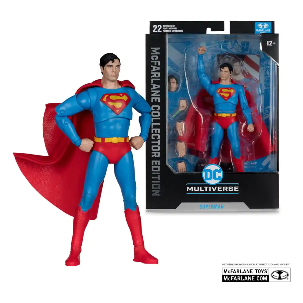 DC Multiverse McFarlane Collector Edition Figurina de acțiune #25 Superman (Superman: The Movie 1978) 18 cm poza produsului