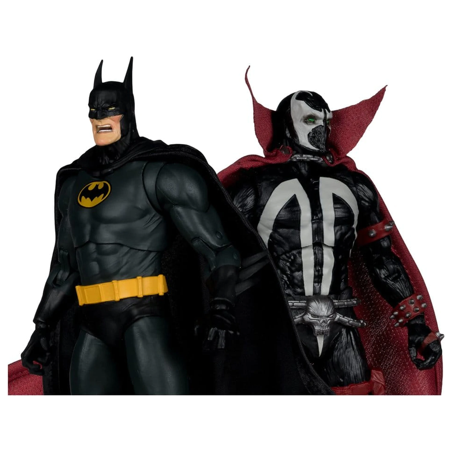 Figurina de actiune pachet de 2 DC Multiverse McFarlane Collector Edition Batman & Spawn (Gold Label) 18 cm poza produsului