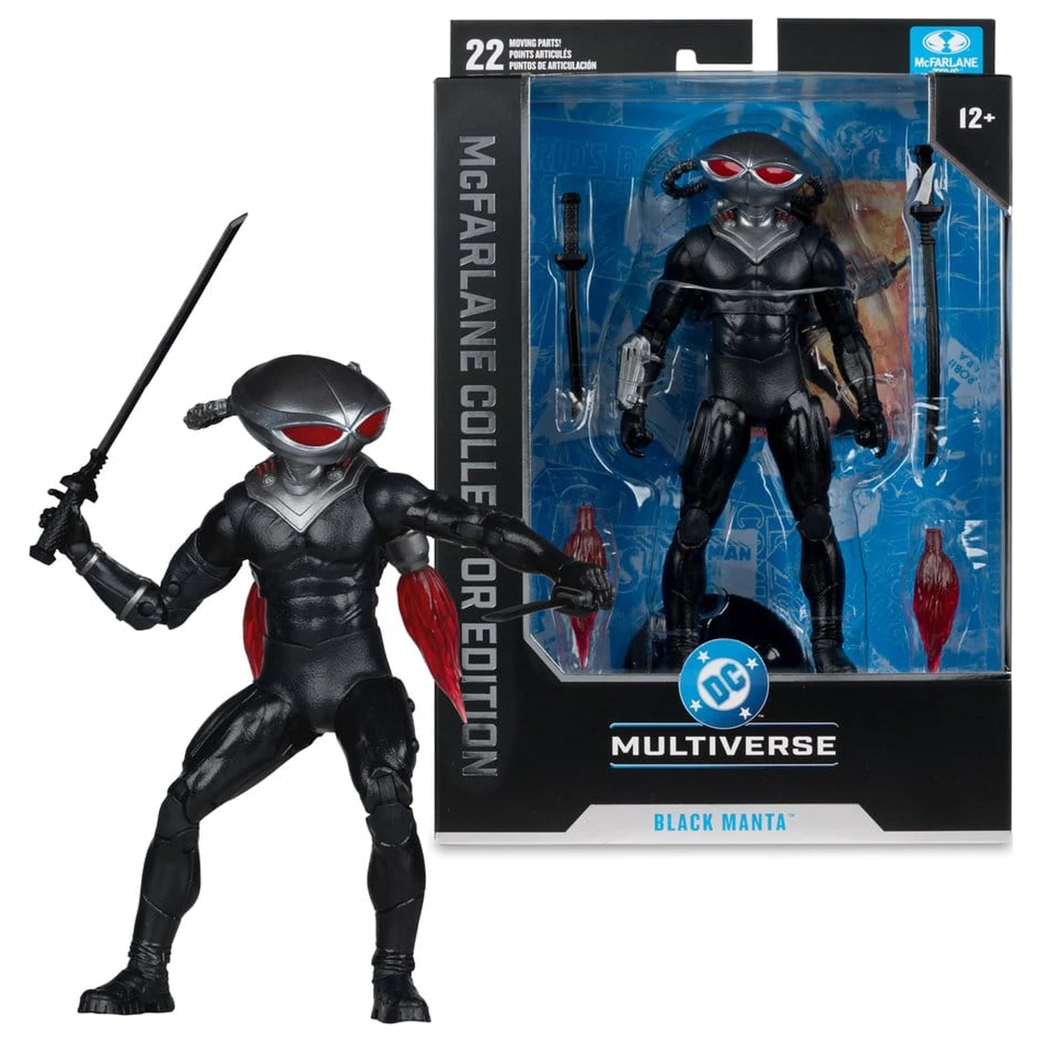 DC Multiverse McFarlane Collector Edition Figurina de actiune Black Manta (DC Classic #68) 18 cm poza produsului