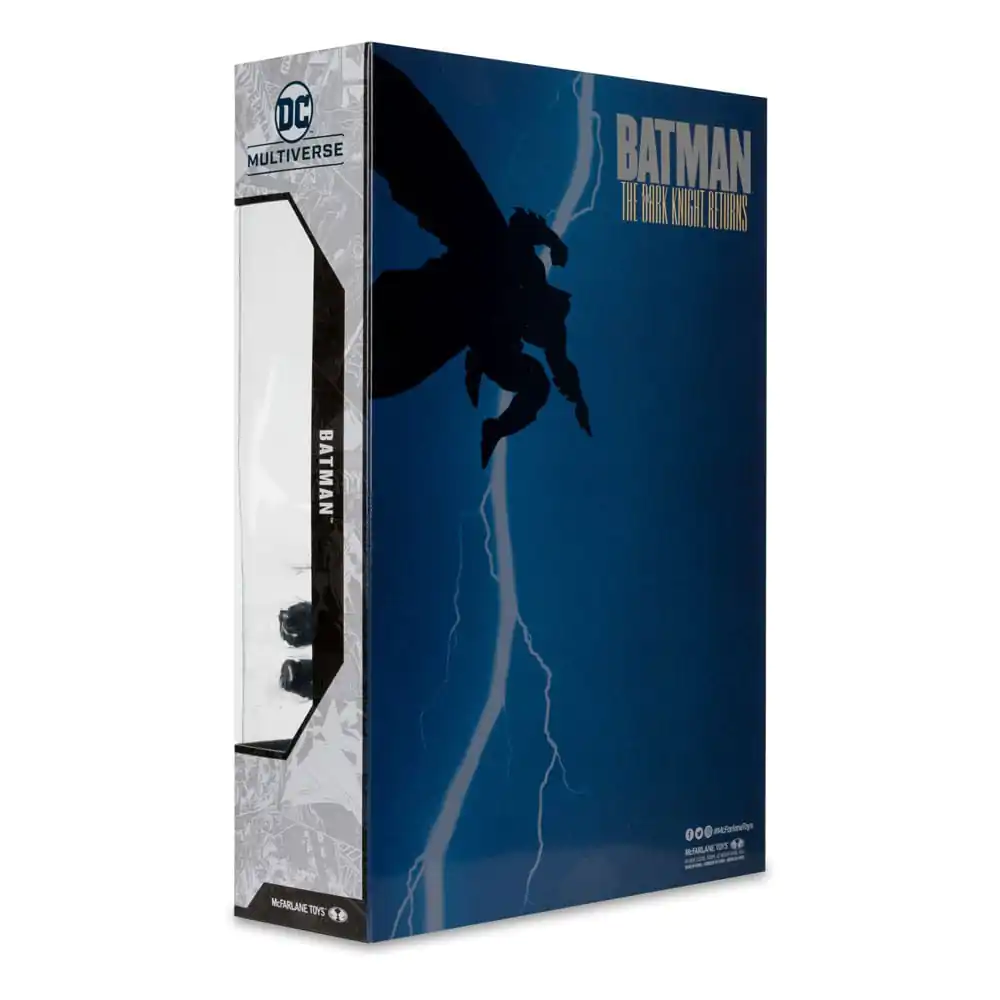 Figurină de acțiune DC Multiverse McFarlane Cover Recreations Batman (Batman: The Dark Knight Returns #1) (Gold Label) 18 cm poza produsului