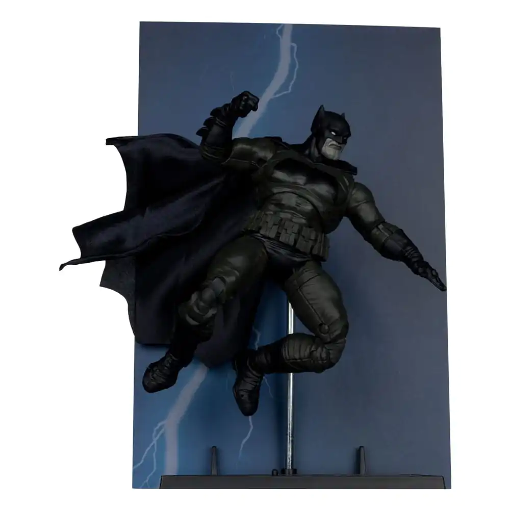 Figurină de acțiune DC Multiverse McFarlane Cover Recreations Batman (Batman: The Dark Knight Returns #1) (Gold Label) 18 cm poza produsului