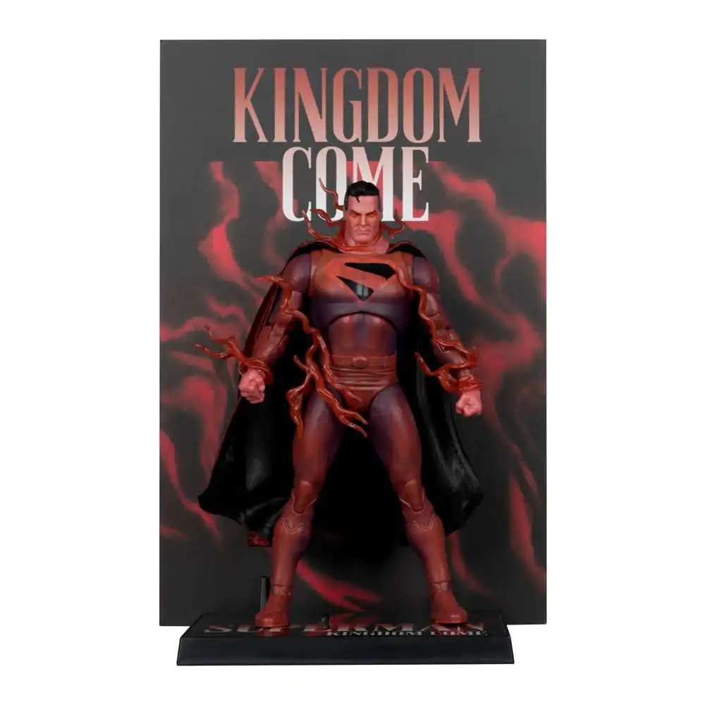 DC Multiverse McFarlane Cover Recreations Figura de actiune Superman (Kingdom Come) (Gold Label) 18 cm poza produsului