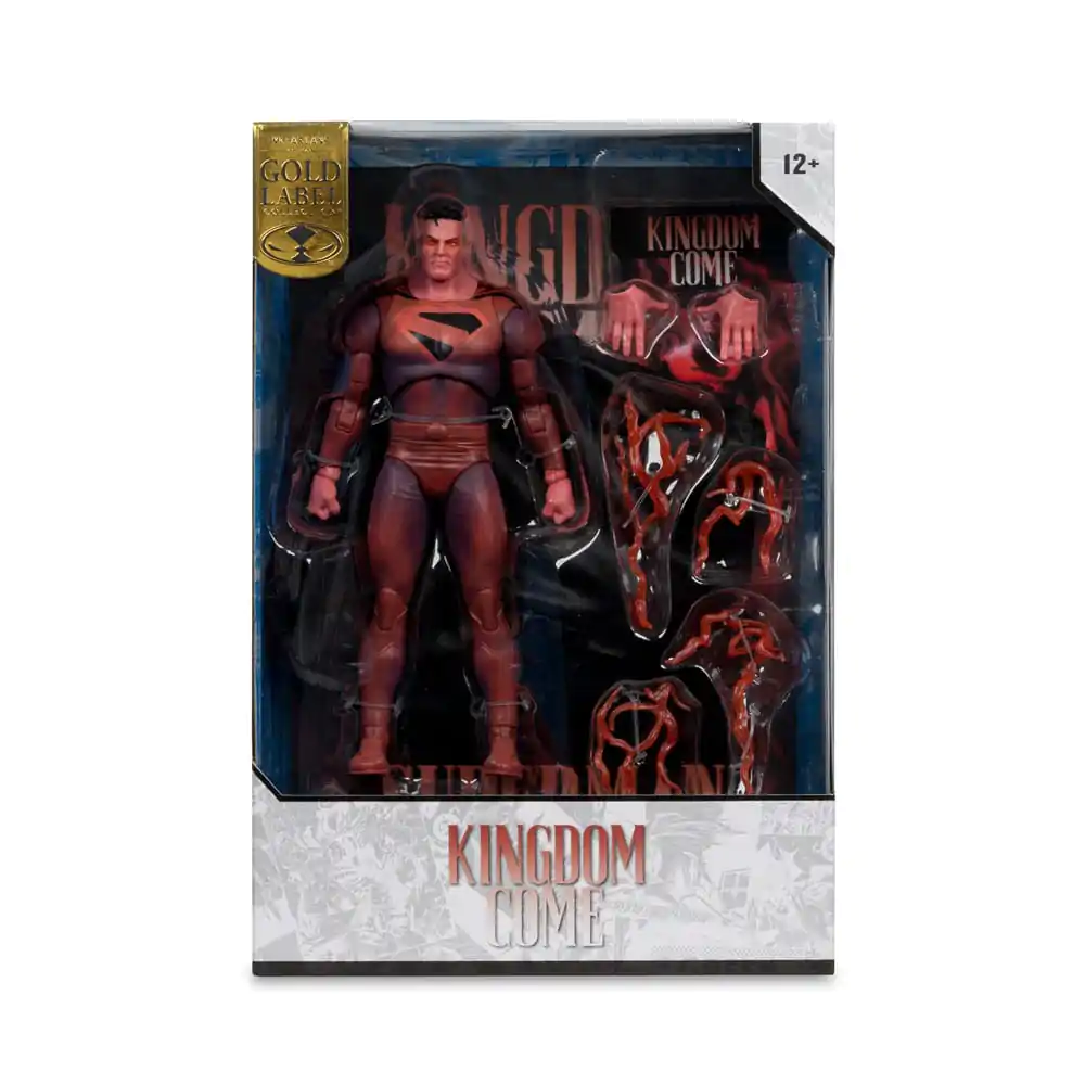 DC Multiverse McFarlane Cover Recreations Figura de actiune Superman (Kingdom Come) (Gold Label) 18 cm poza produsului