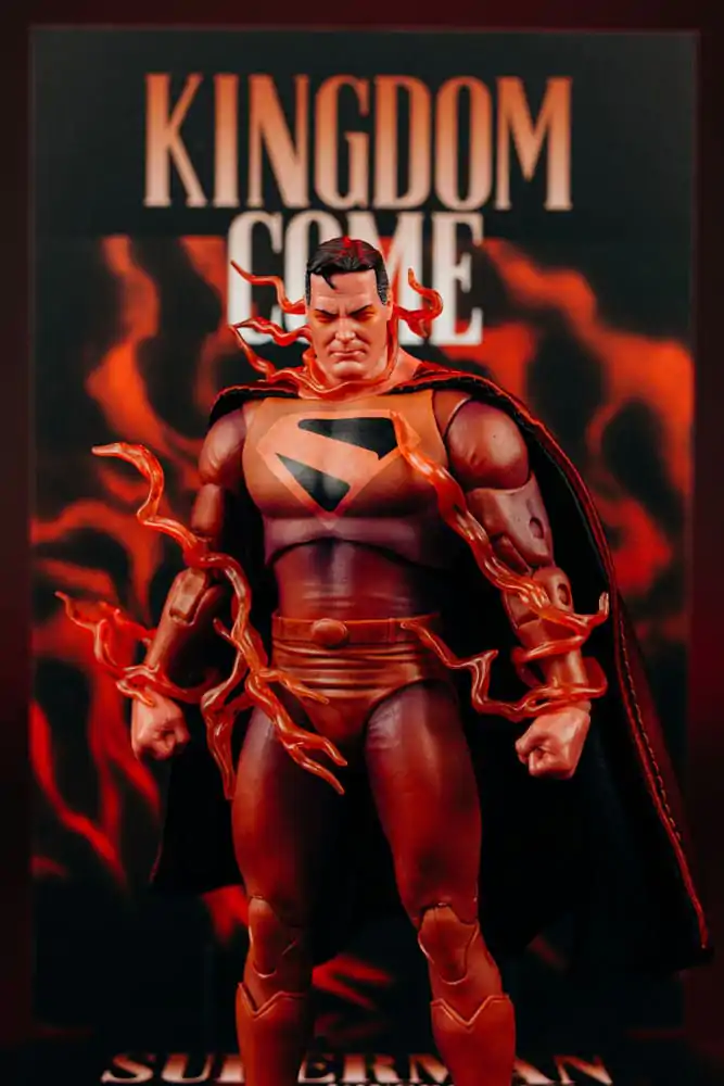 DC Multiverse McFarlane Cover Recreations Figura de actiune Superman (Kingdom Come) (Gold Label) 18 cm poza produsului