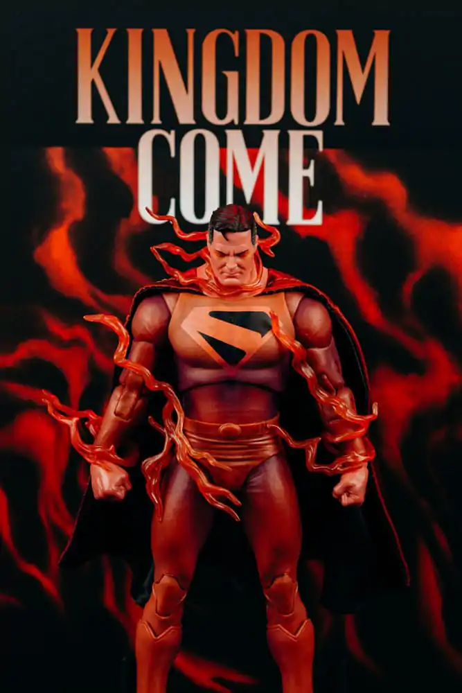 DC Multiverse McFarlane Cover Recreations Figura de actiune Superman (Kingdom Come) (Gold Label) 18 cm poza produsului