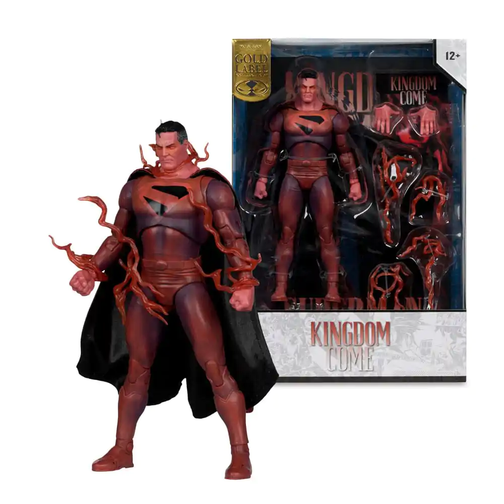 DC Multiverse McFarlane Cover Recreations Figura de actiune Superman (Kingdom Come) (Gold Label) 18 cm poza produsului