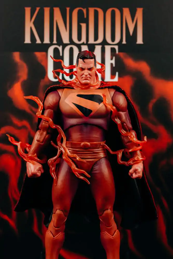 DC Multiverse McFarlane Cover Recreations Figura de actiune Superman (Kingdom Come) (Gold Label) 18 cm poza produsului