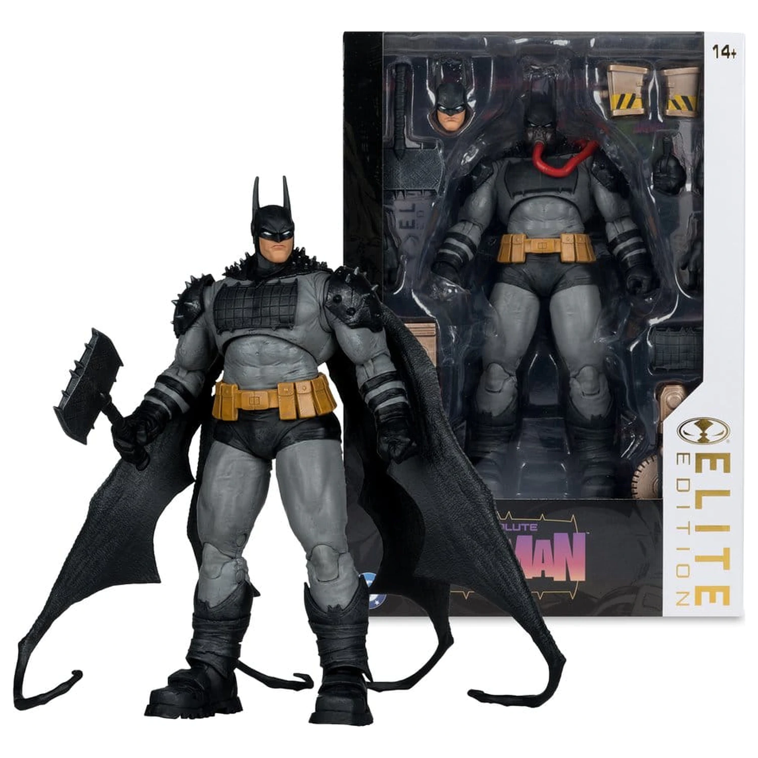 DC Multiverse McFarlane Elite Edition Figurina de actiune Deluxe Batman (Absolute Batman) #16 18 cm poza produsului