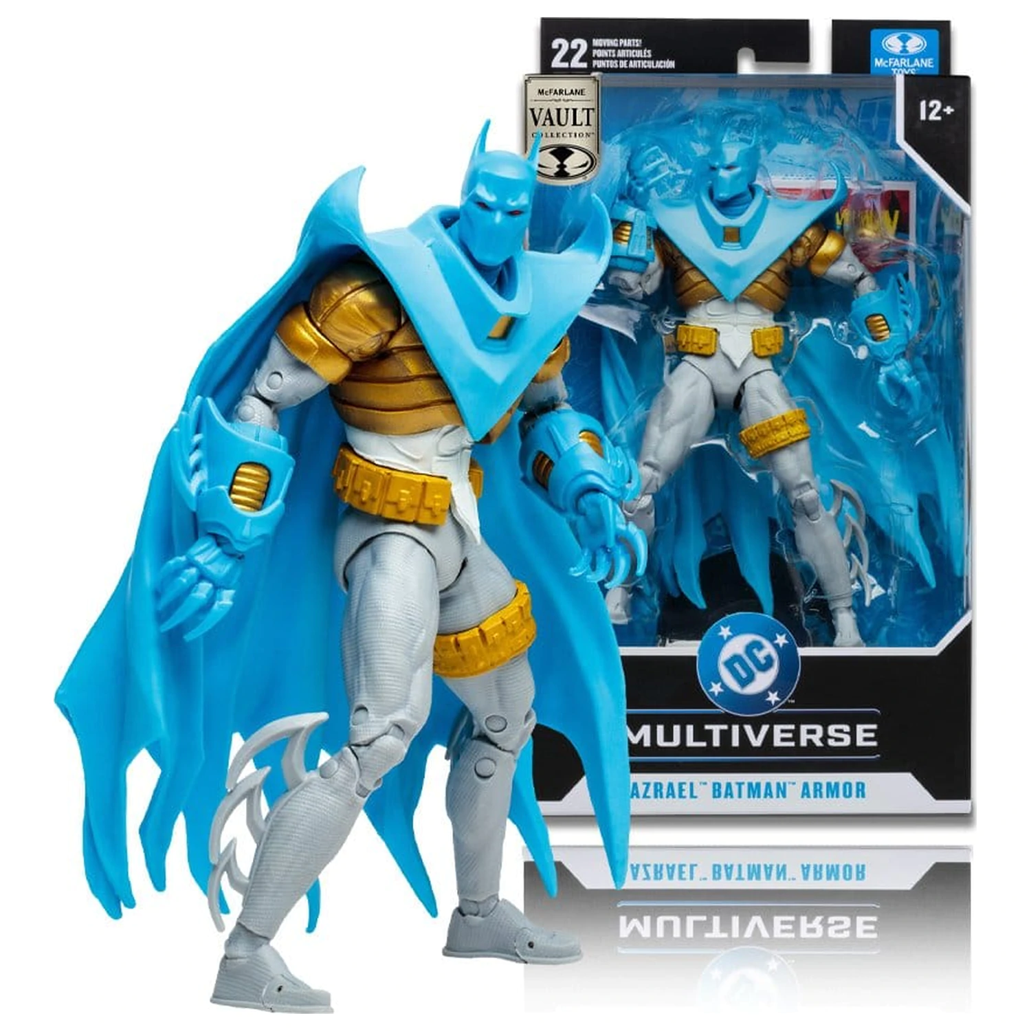 DC Multiverse McFarlane Vault Collection Figurina de acțiune Azrael Batman (Batman Armor) 18 cm poza produsului