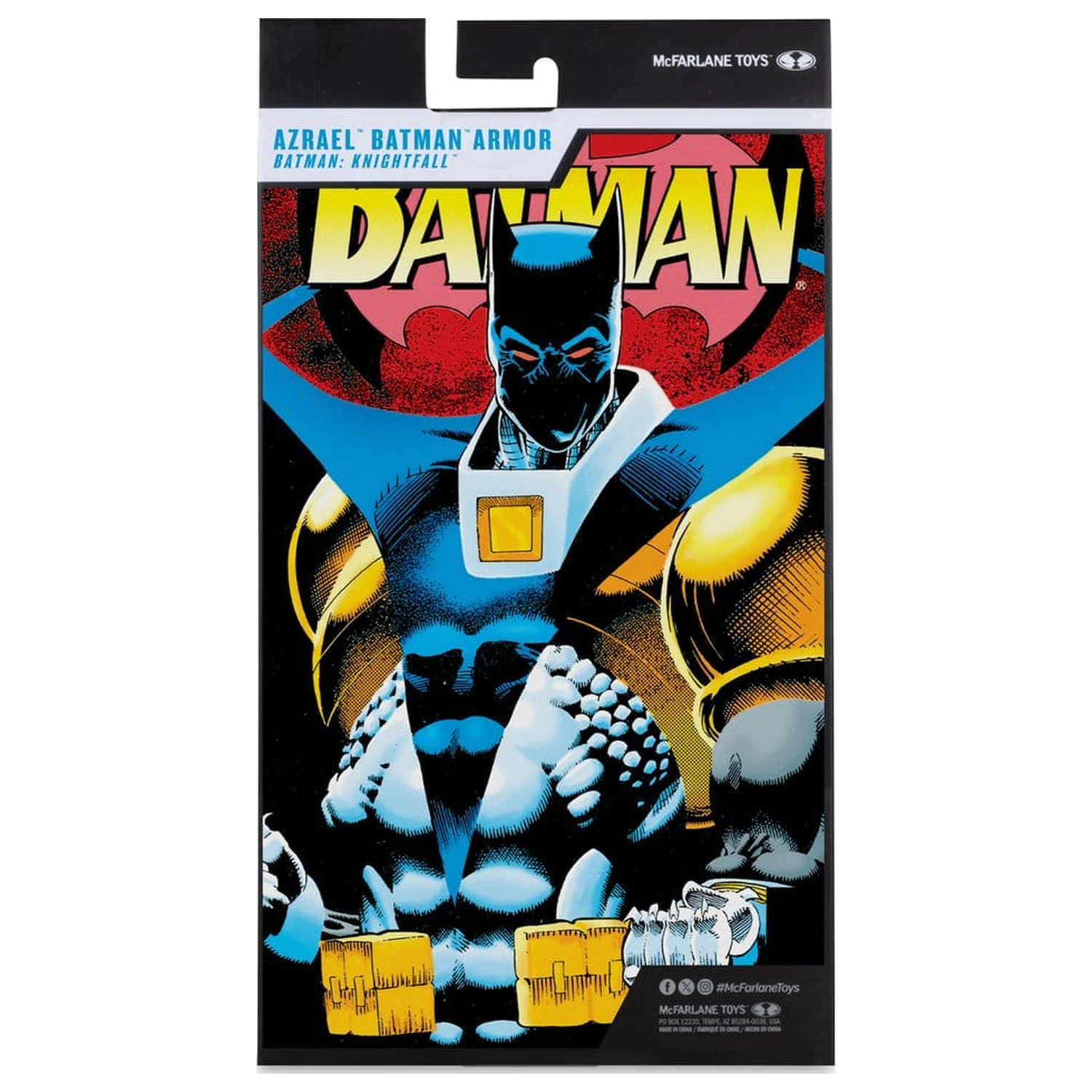 DC Multiverse McFarlane Vault Collection Figurina de acțiune Azrael Batman (Batman Armor) 18 cm poza produsului