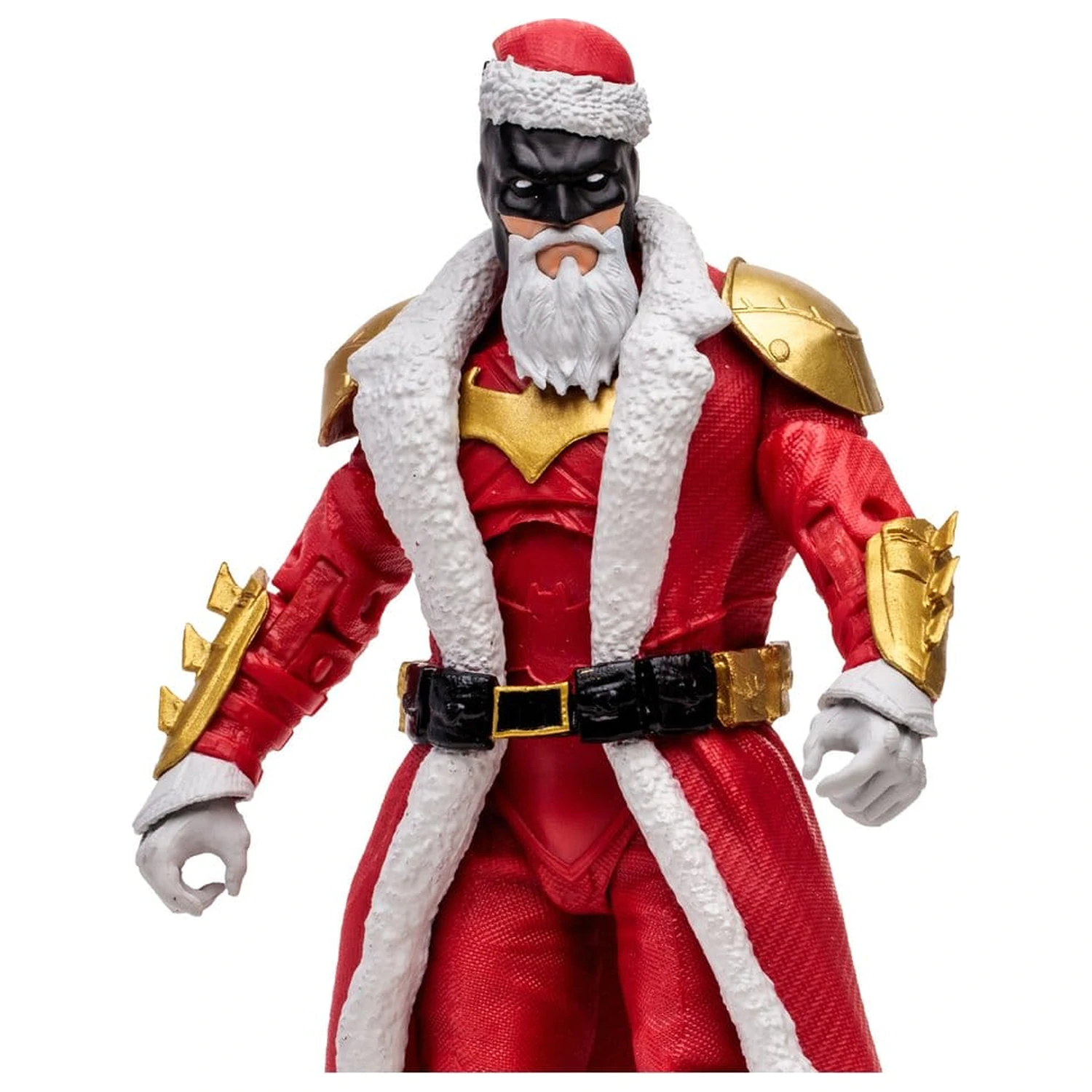 DC Multiverse McFarlane Vault Collection Figurina de acțiune Batman (Red Santa Suit) 18 cm poza produsului
