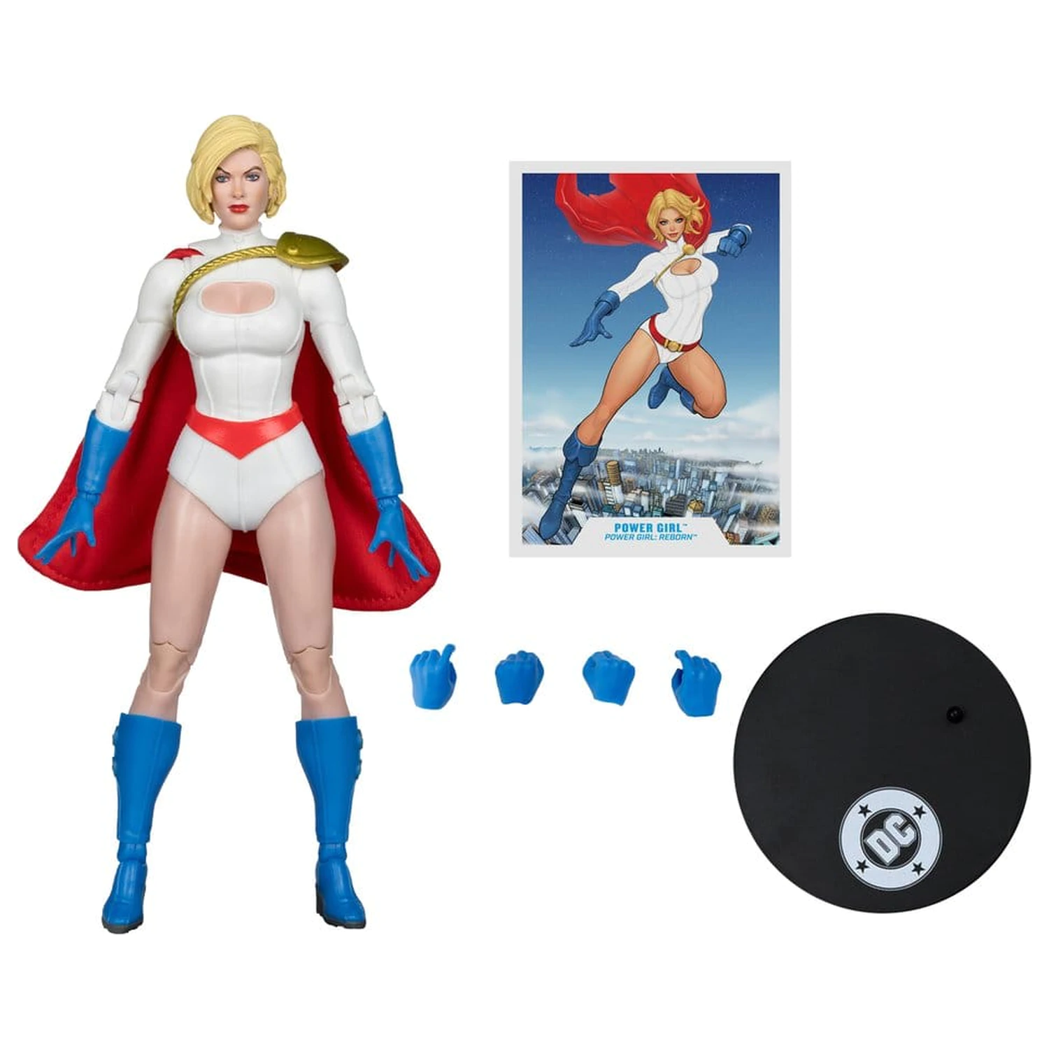 DC Multiverse McFarlane Vault Collection Figurina de actiune Power Girl 18 cm poza produsului