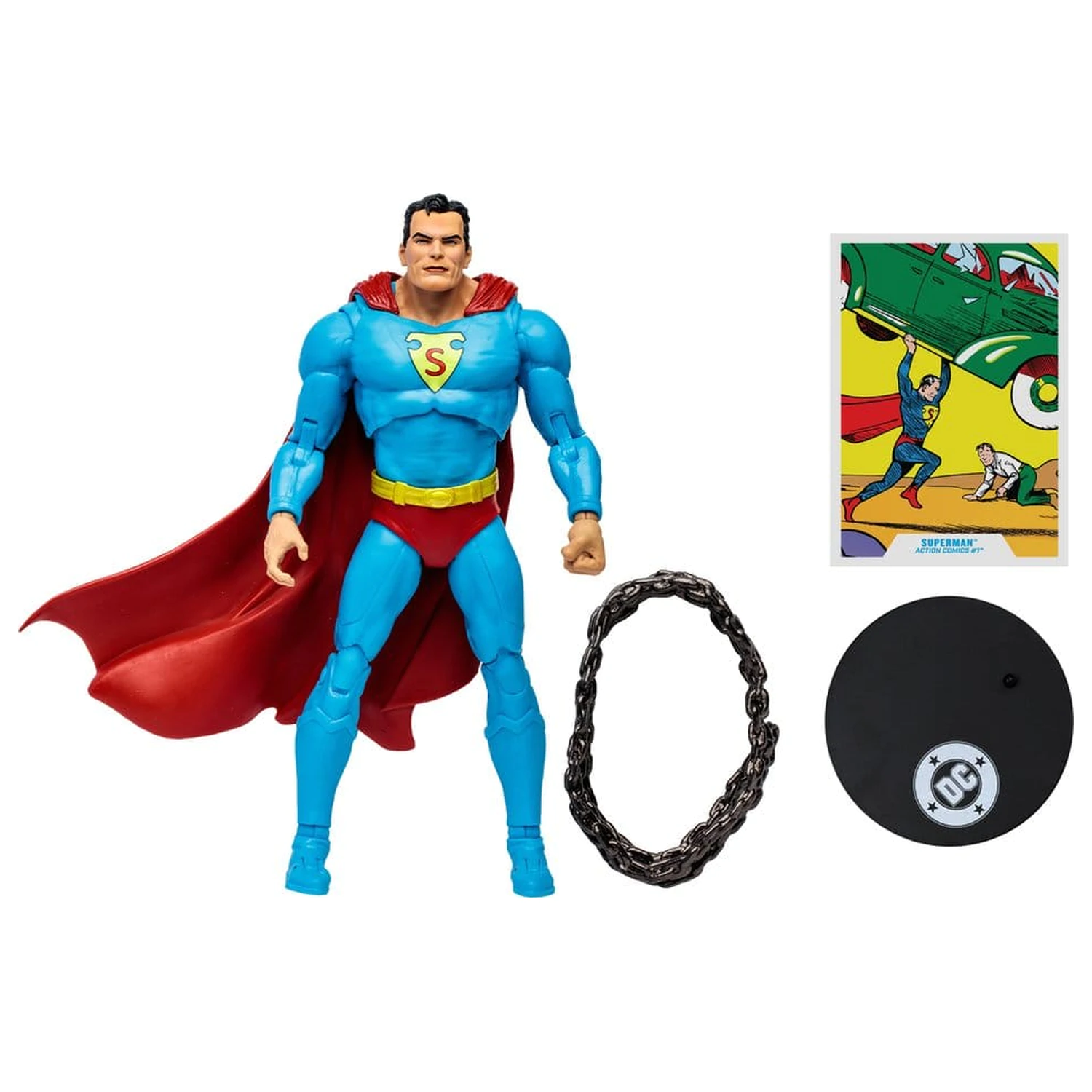 DC Multiverse McFarlane Vault Collection Figurina de actiune Superman (Action Comics) 18 cm poza produsului