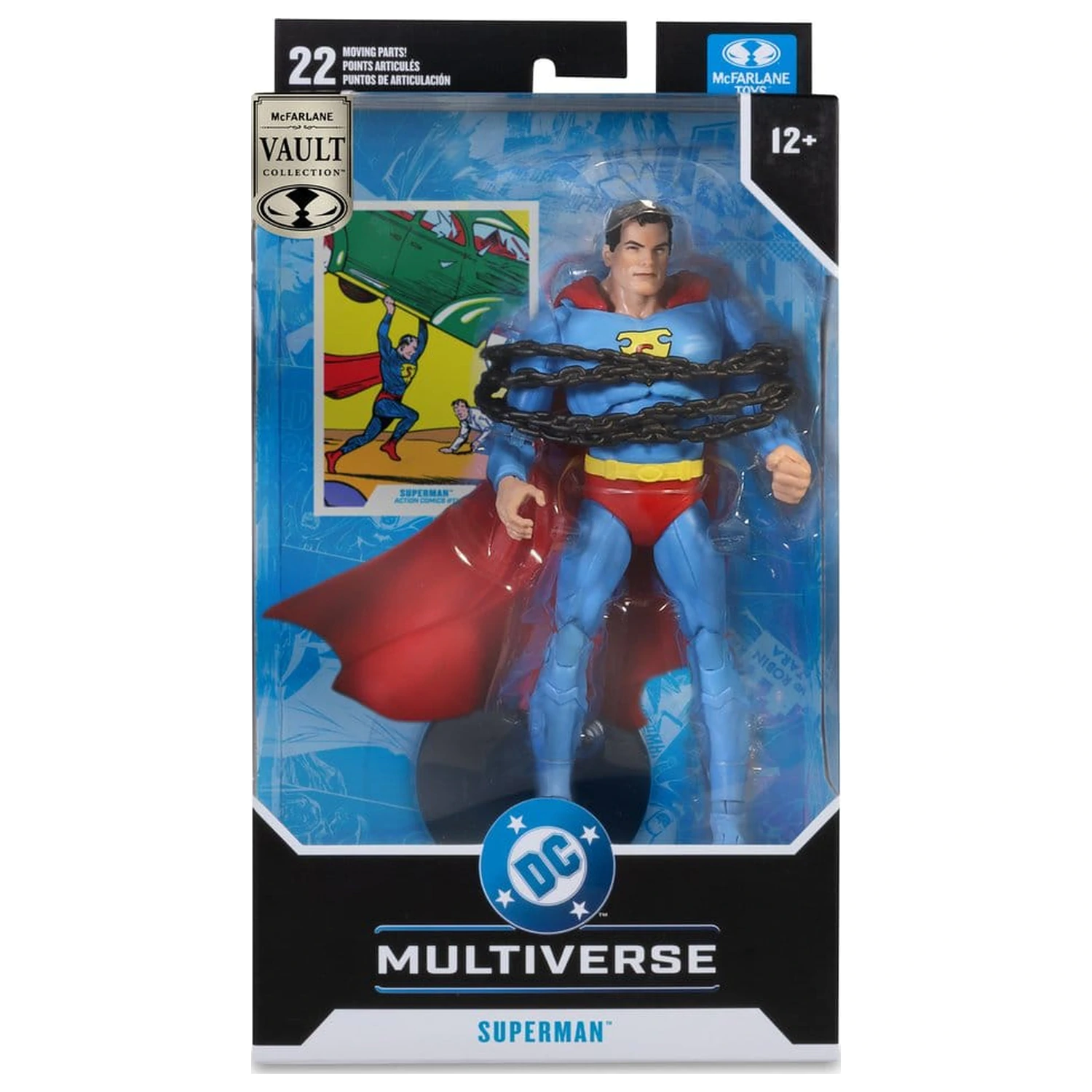 DC Multiverse McFarlane Vault Collection Figurina de actiune Superman (Action Comics) 18 cm poza produsului