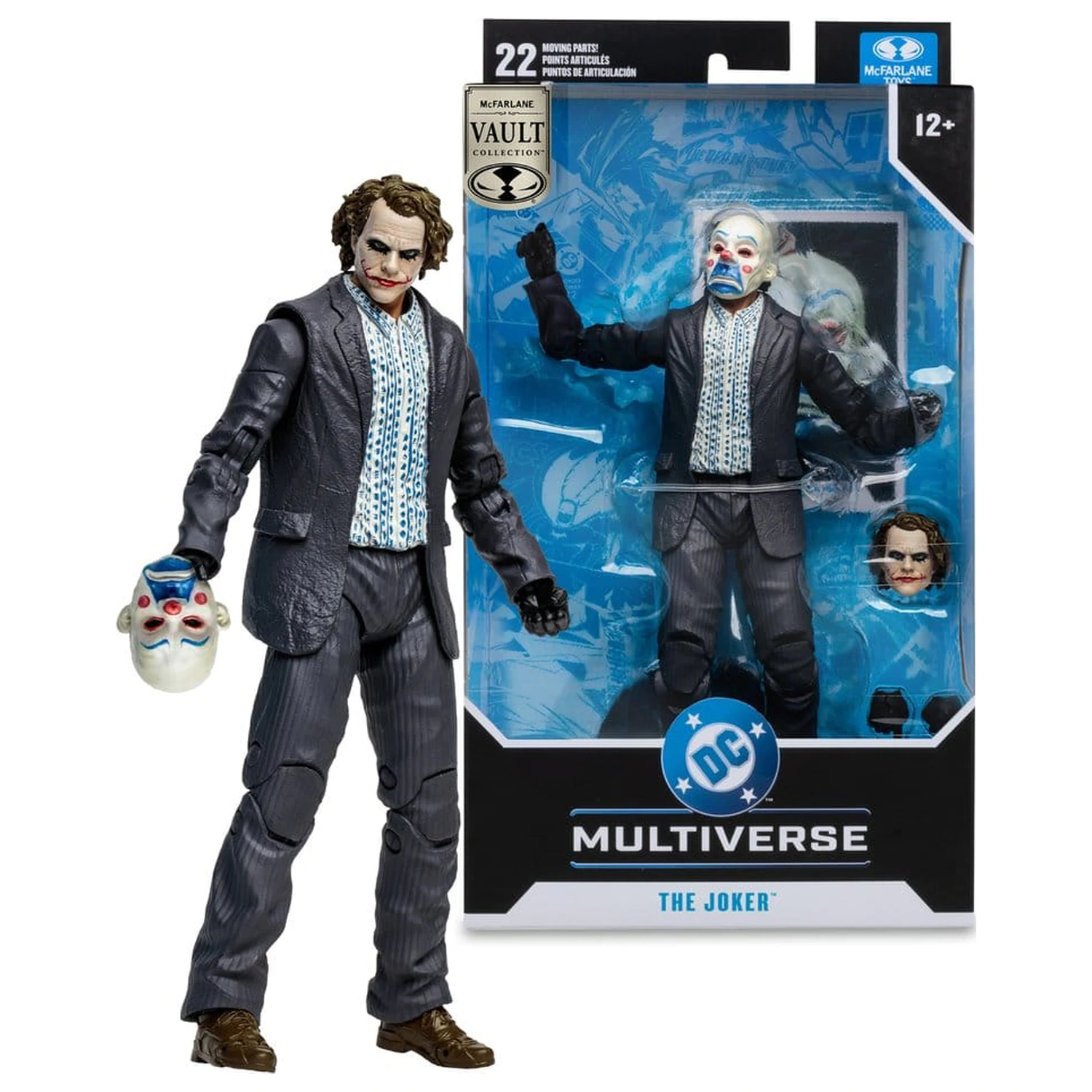 DC Multiverse McFarlane Vault Collection Figurina de actiune The Joker (Bank Robber) (The Dark Knight) 18 cm poza produsului
