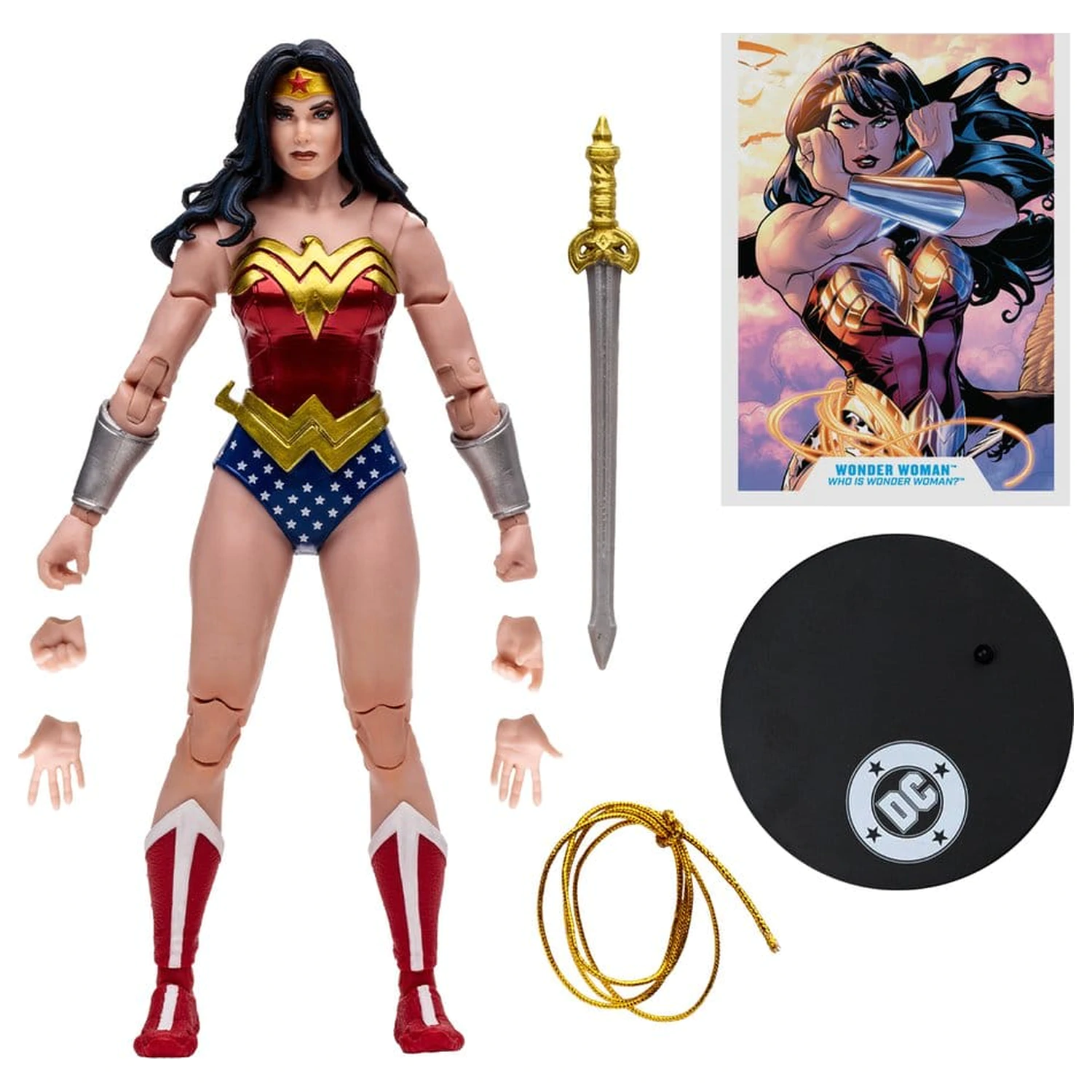 Figurină de acțiune DC Multiverse McFarlane Vault Collection Wonder Woman (Classic) 18 cm poza produsului